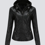 Hooded classic jacket for women