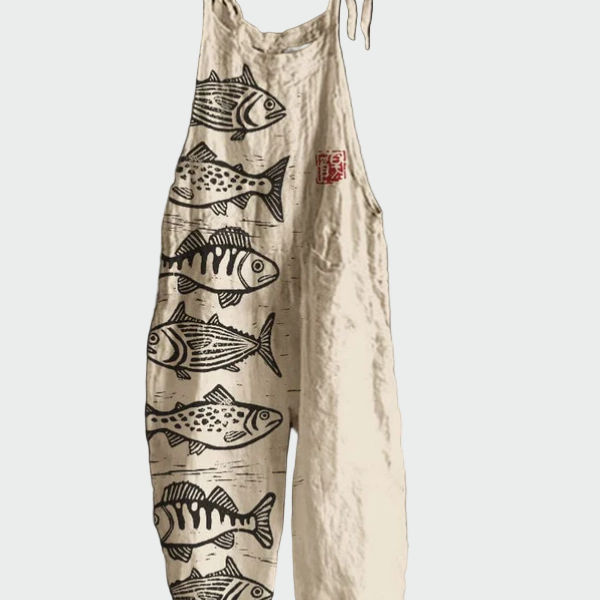 Rowan Kensington Harrington | Retro Floral Jumpsuit