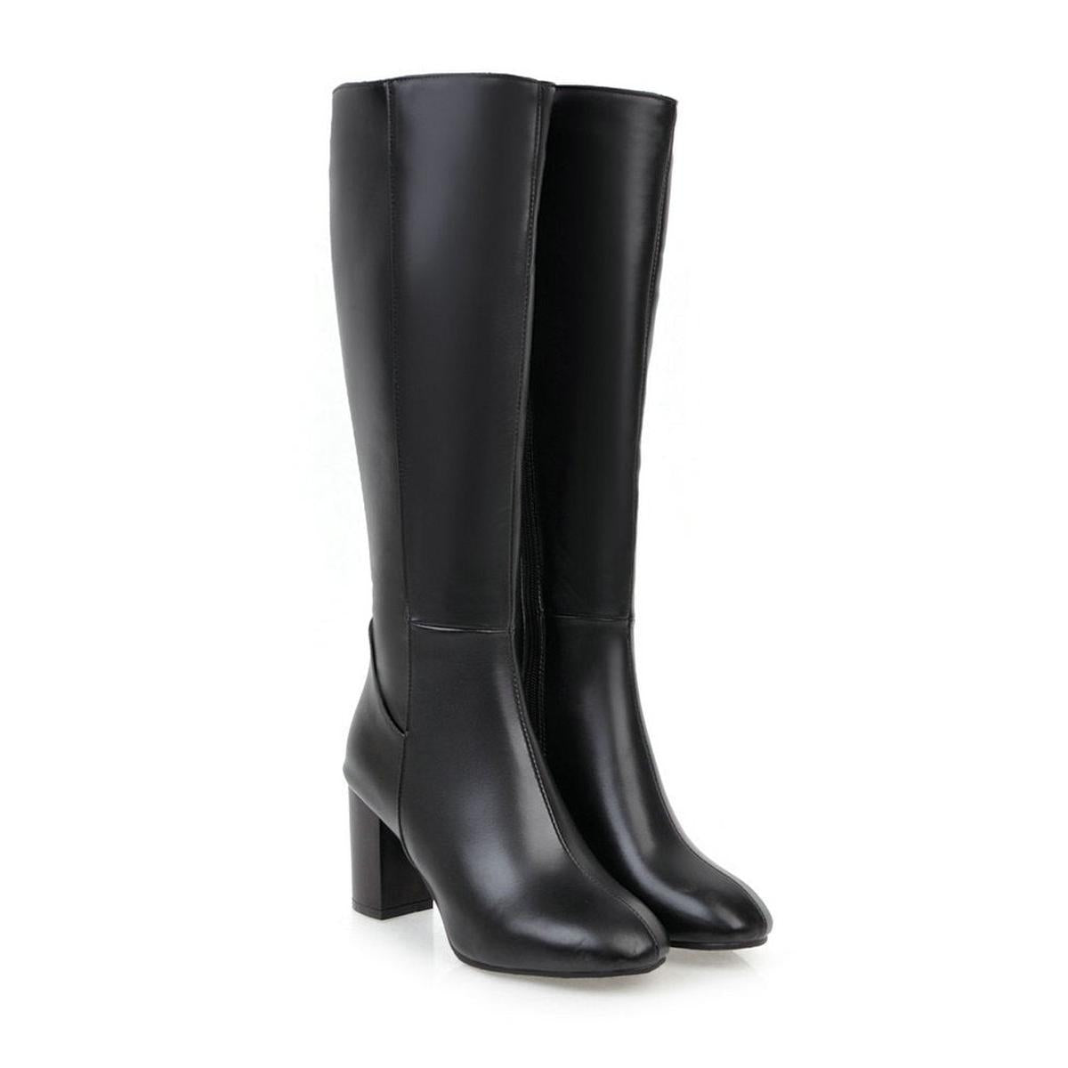 Joyce | Vegan Leather Ankle Boots With Zipper