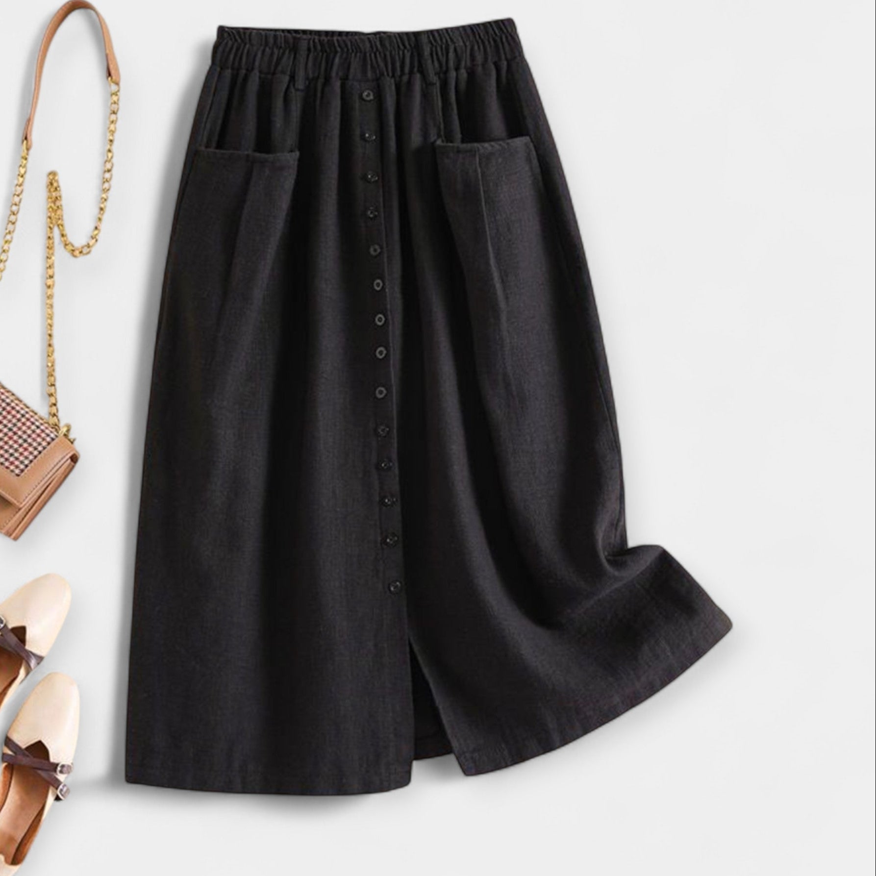Alexandrine | Exquisite Vintage Inspired Midi Skirt