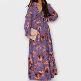 Alexandrina Louise | Maxi Dress With Embroidered Floral