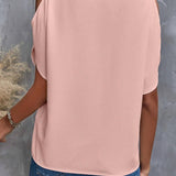 Elegant Off-Shoulder Blouse for Women with Half Sleeves
