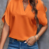 Elegant Off-Shoulder Blouse for Women with Half Sleeves
