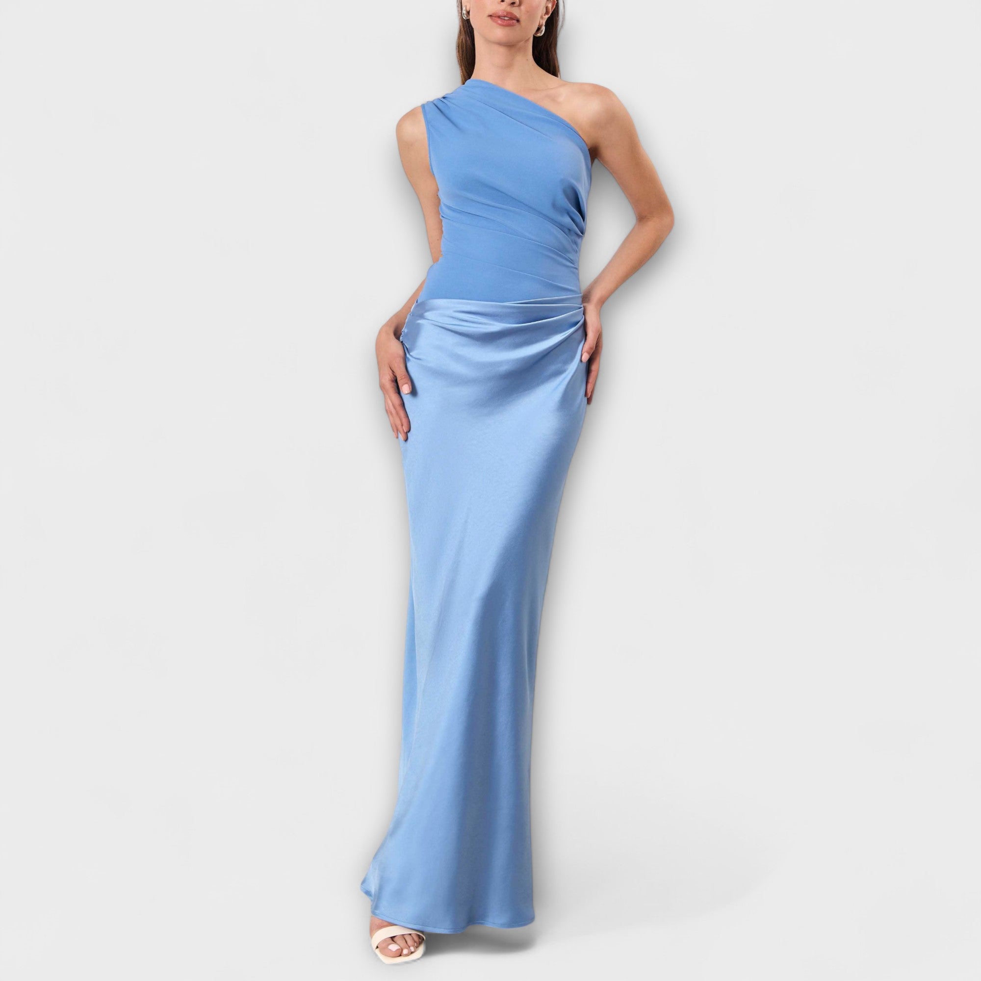 Alexandria | Maxi Dress With One-Shoulder Splendour
