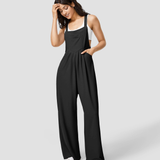 Women's casual multi-pocket jumpsuit