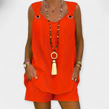 Christabella | Sleeveless Blouse and Shorts Ensemble