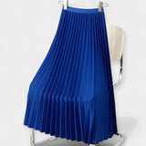 Charlotte | Luxurious Glamorous Pleated Satin Skirt