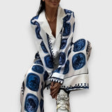 Bartholomew | Nagieli Intricate Sapphire Necklace Set