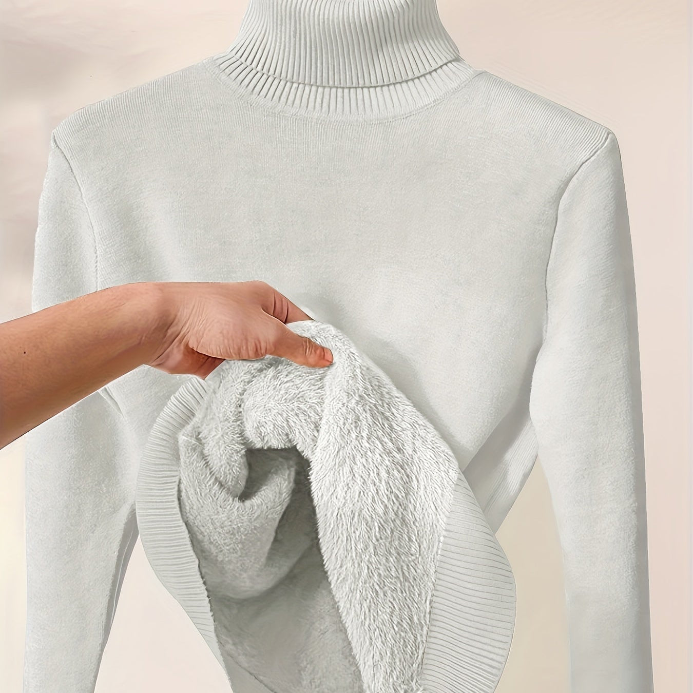 Zoe - Soft Turtle Neck Pullover Jumper