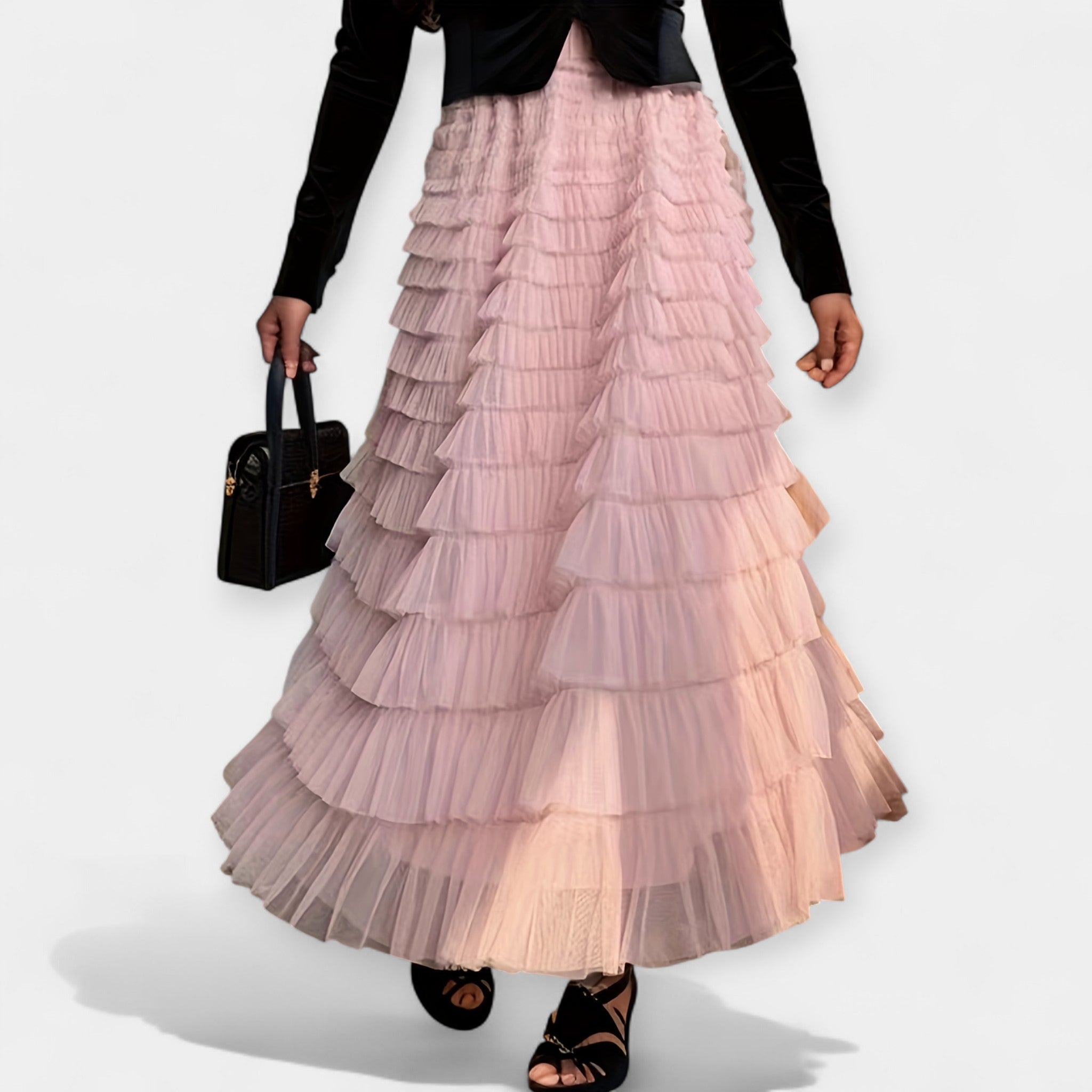 Charlotte | Exquisitely Layered Tulle Skirt Silhouette