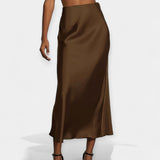 Rowan | High Waist Midi Skirt
