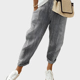 Cameron Timeless Striped Casual Trousers Collection