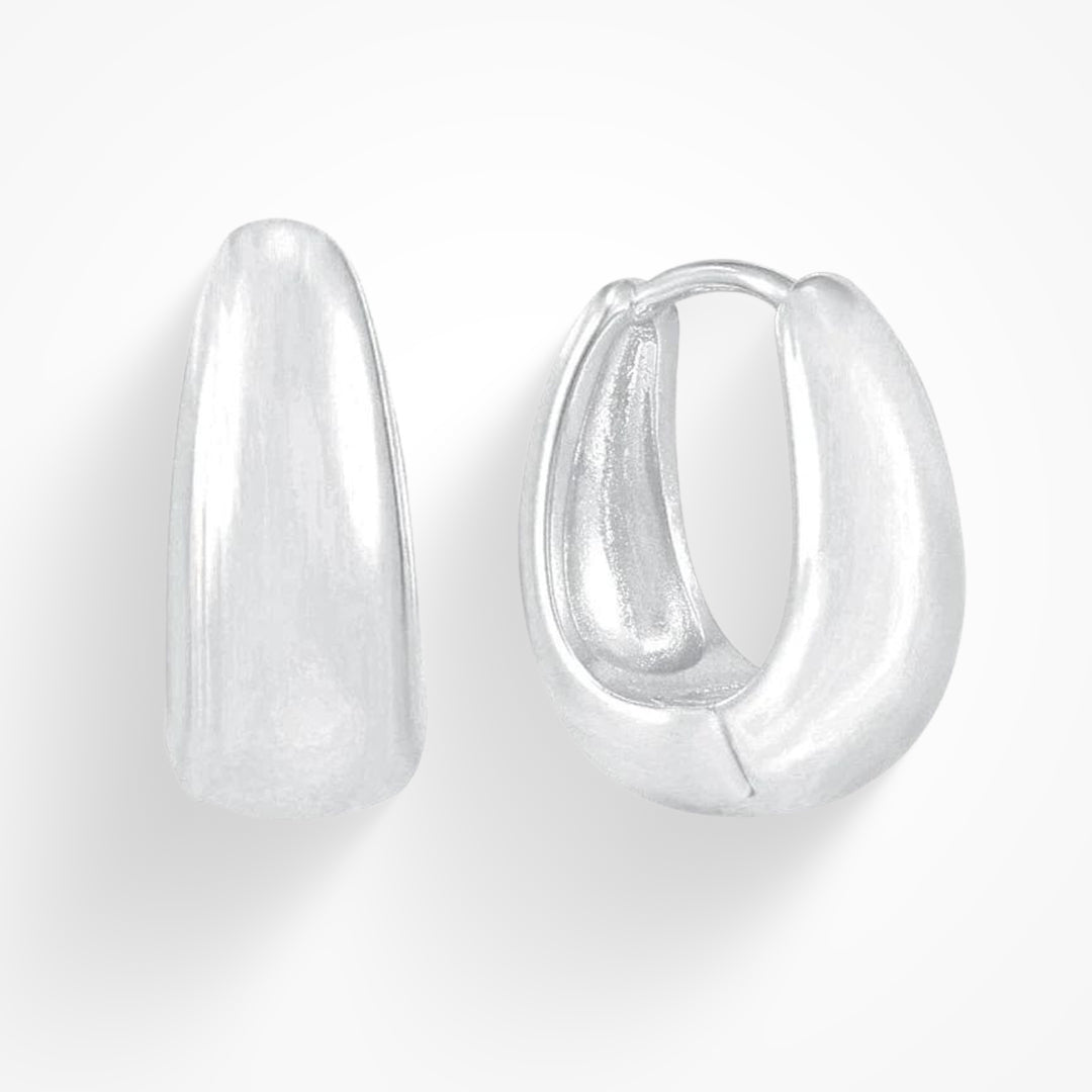 Elegant Hoop Earrings Crystal Spark Collection Exclusive