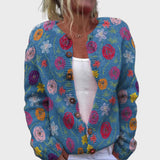 Rowan | Magnificent Handknitted Floral Waistcoat Pattern