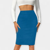 Alexandra | Sophisticated High Waisted Office Skirt