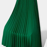 Charlotte | Luxurious Glamorous Pleated Satin Skirt