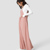 Women's casual multi-pocket jumpsuit