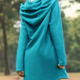 Skye | Hoodie Dress - Hooded with Kangaroo Pocket