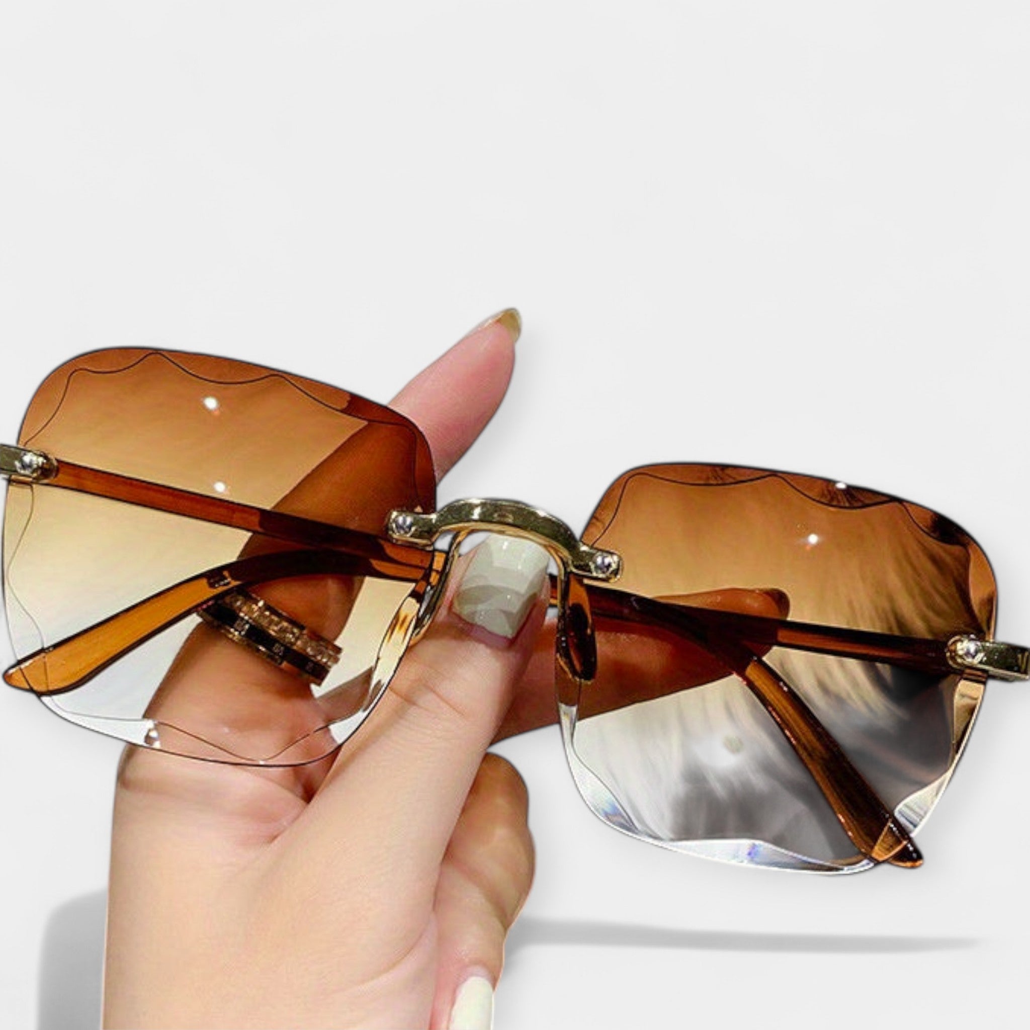 Rimless Glasses Classic Retro Collection Timeless Edition