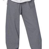 Women's Culottes - Wide Leg - Cropped Length - Elastic Waist - Lightweight Fabric