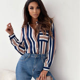 Women's Satin Dress Blouse