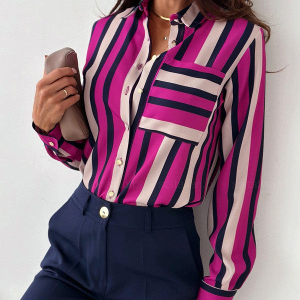 Women's Satin Dress Blouse