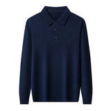 Artam - Warm Knit Long-Sleeve Polo