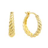 Twist Style Earrings Sterling Silver Collection Exclusive