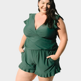 Ainsworth | Luxurious Ruffle Swimsuit Bust Support