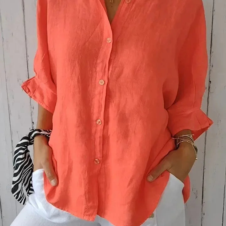 Bonnie – Relaxed Button-Up Shirt