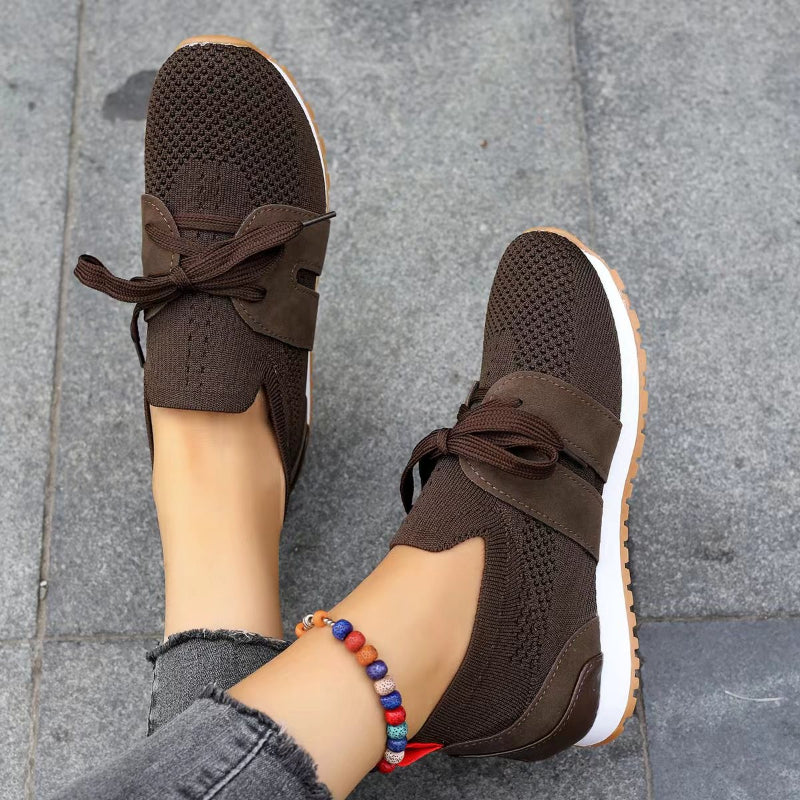 Athena | Elise Casual Sneaker with Lace Comfortable Soft Sole