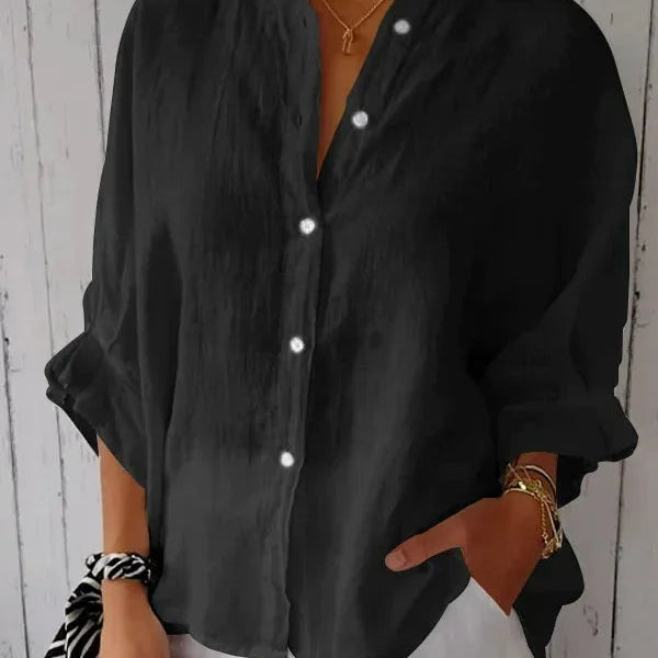 Bonnie – Relaxed Button-Up Shirt