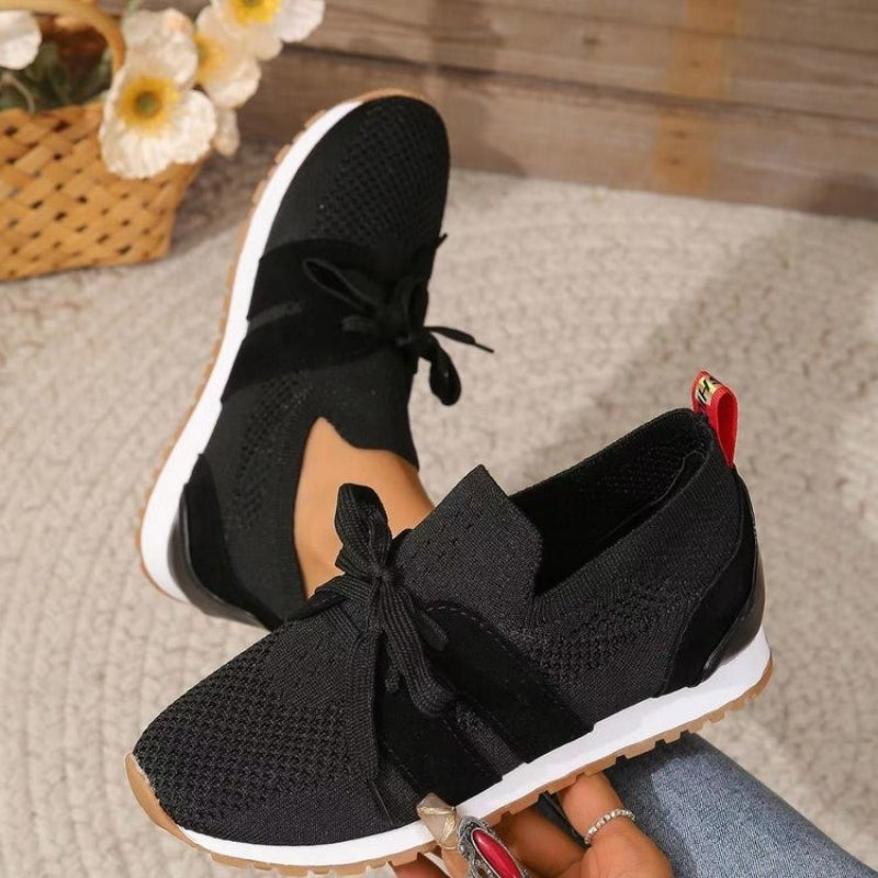 Athena | Elise Casual Sneaker with Lace Comfortable Soft Sole