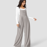 Women's casual multi-pocket jumpsuit