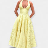 Amelia | Open-Back Rhinestone-Embellished Corset Midi Dress