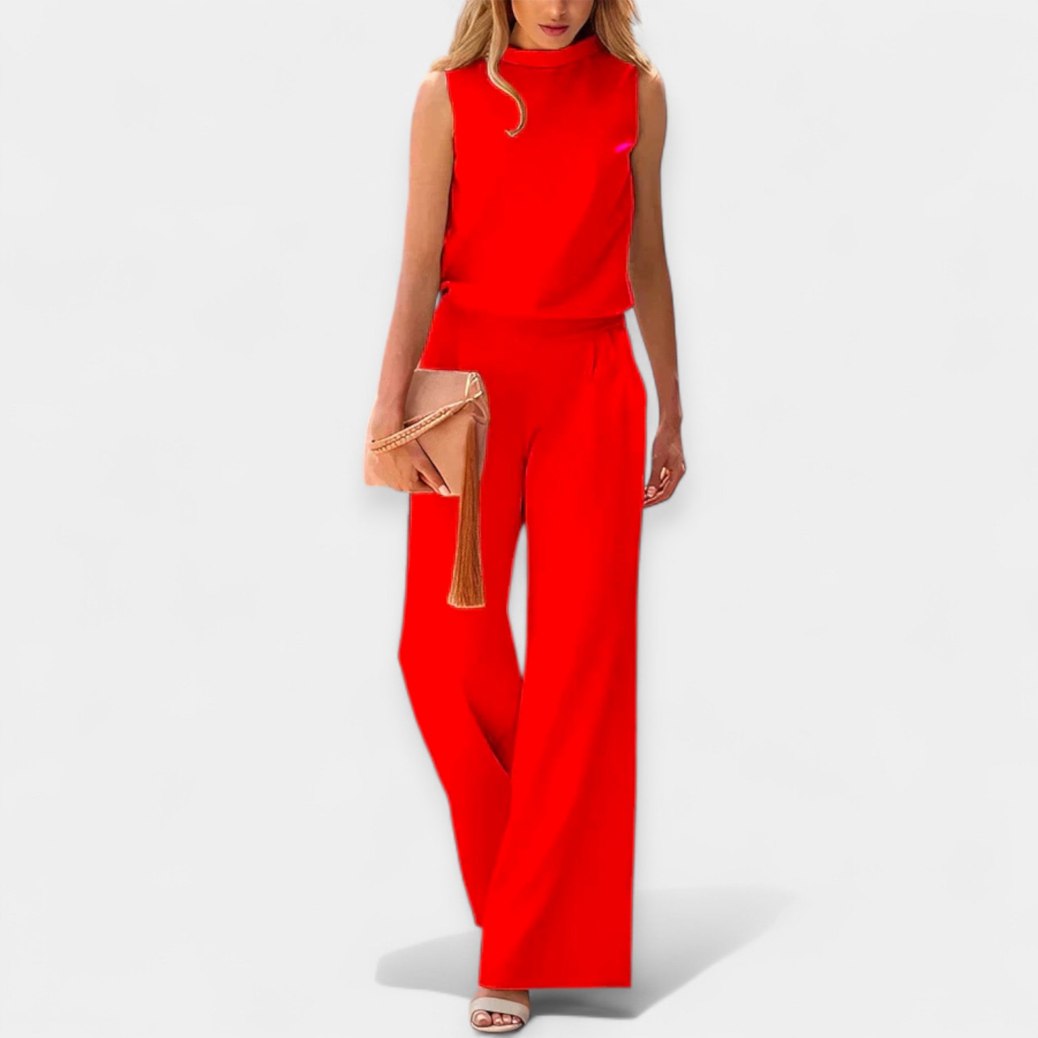 Isla | Airy Sleeveless Jumpsuit Elegant Summerwear