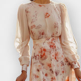 Amelia | Romantic Statement Pleated Dress Eveningwear