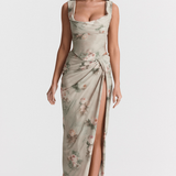 Amelia | Dress With Cutouts and Slit