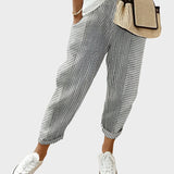 Cameron Timeless Striped Casual Trousers Collection