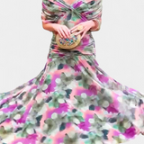 Christabella | V-Neck Floral Dress Exquisite Finesse