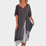 Jordan | Classic Maxi Dress Sophisticated Colourway