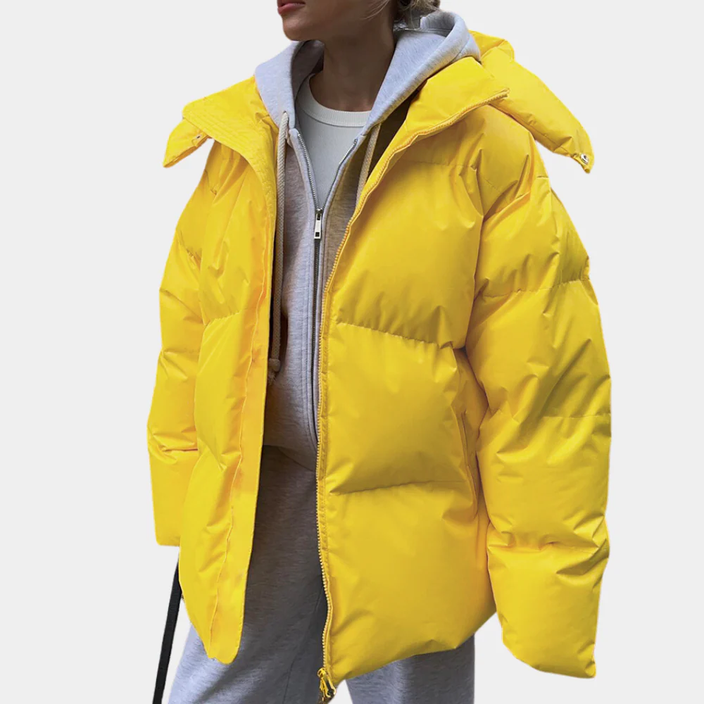 Rosalie | Padded Jacket – Quilted Hooded