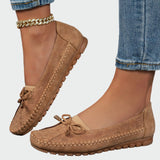 Alexandria | Beige Orthopaedic Leather Moccasins UK