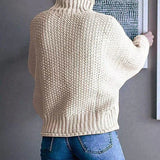 Lottie | Knit Sweater - Chunky Turtleneck
