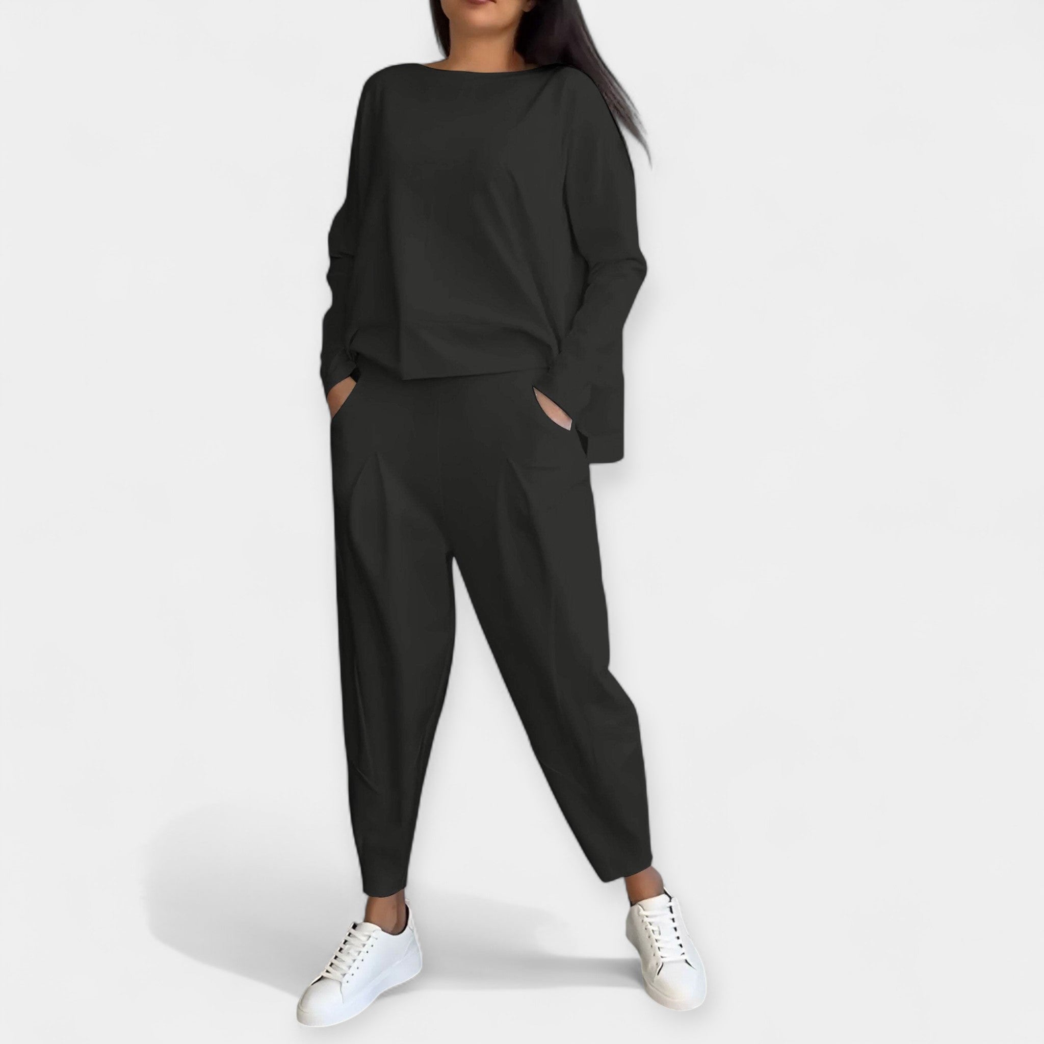 Alex | Contemporary Flattering Long Sleeve Ensemble