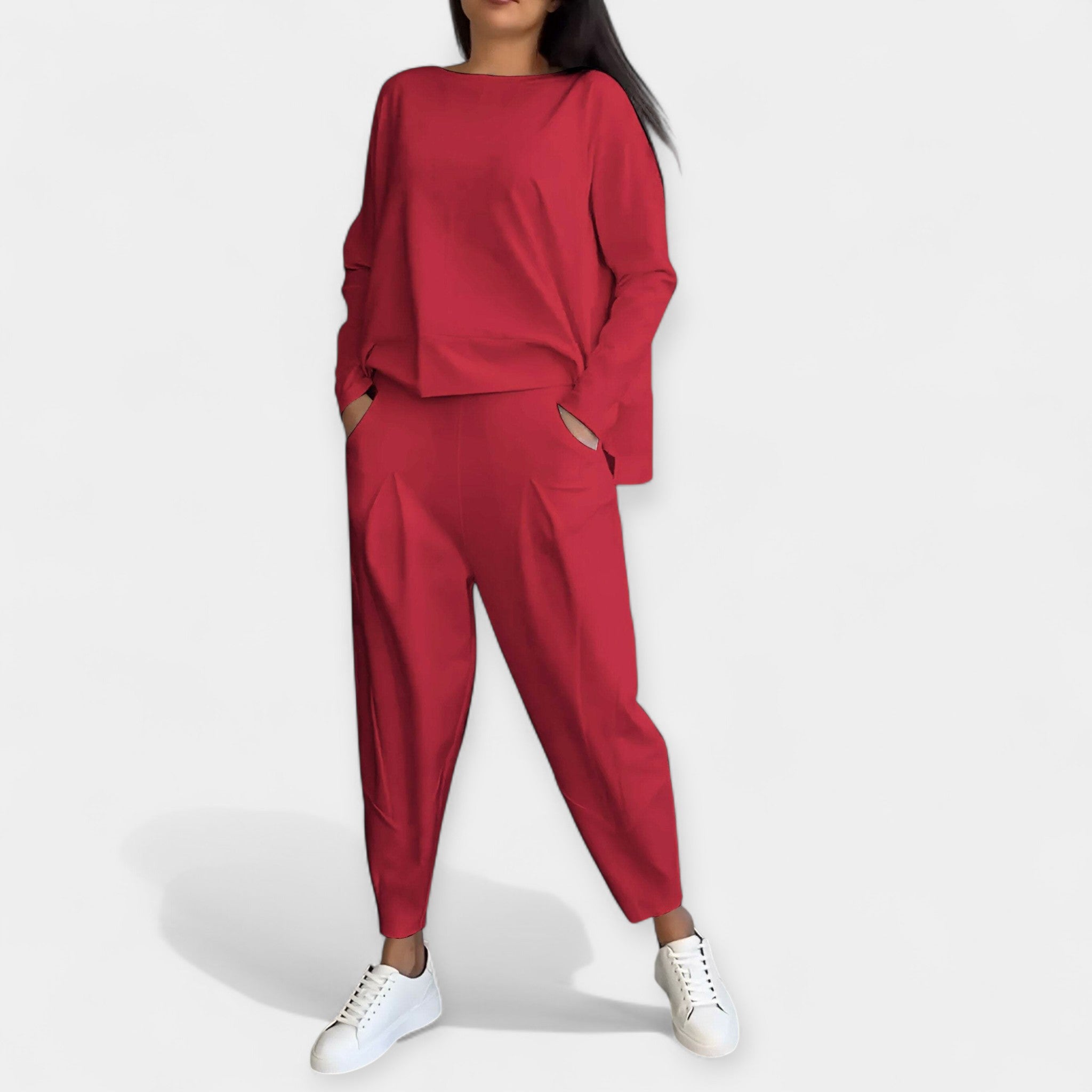 Alex | Contemporary Flattering Long Sleeve Ensemble