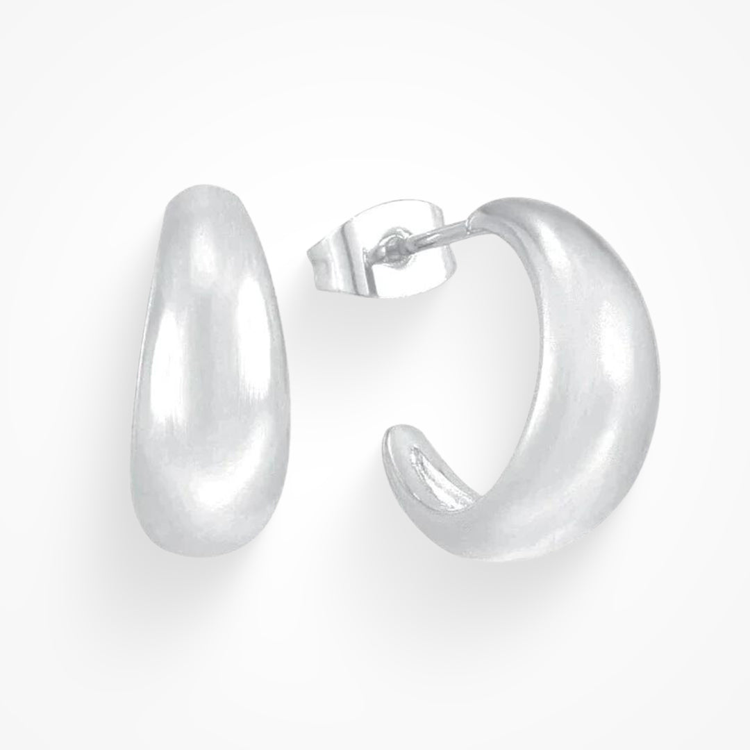 Gold Hoop Earrings Elegant Design Luxury Collection Limited