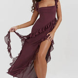 Lara | Stylish Maxi Dress with Side Split