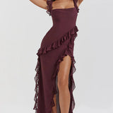 Lara | Stylish Maxi Dress with Side Split