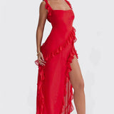 Lara | Stylish Maxi Dress with Side Split